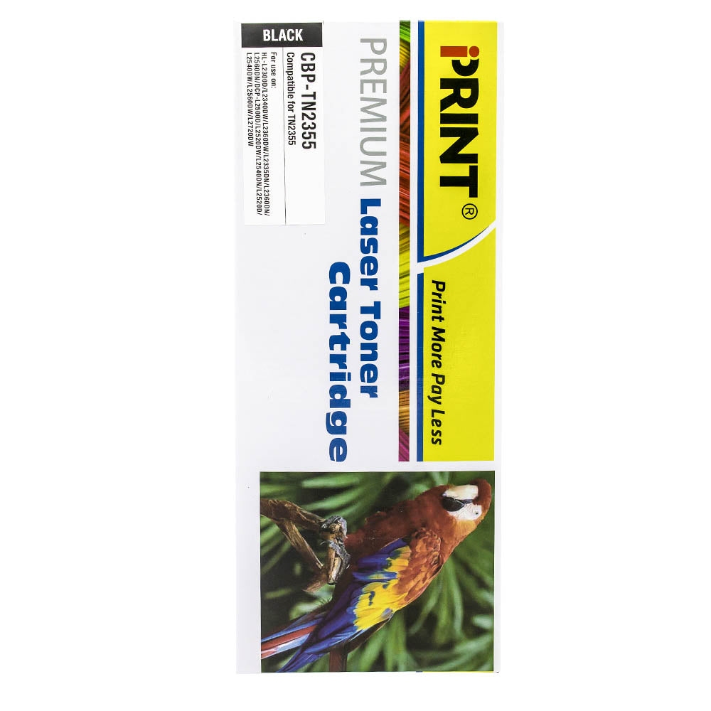 IPRINT  TN 2355 Compatible for Brother TN2355 Black - OfficeOne  Distribution  Limited