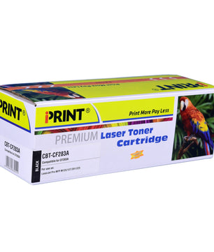 IPRINT CF283A Compatible Black Toner Cartridge for HP CF283A 
